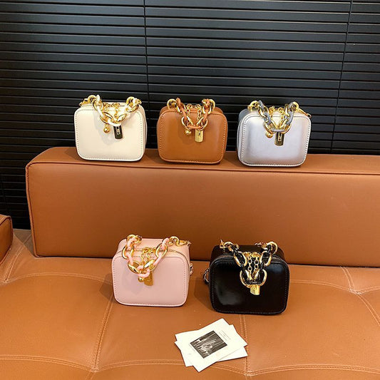 Girls' Mini Square Chain Crossbody Bag