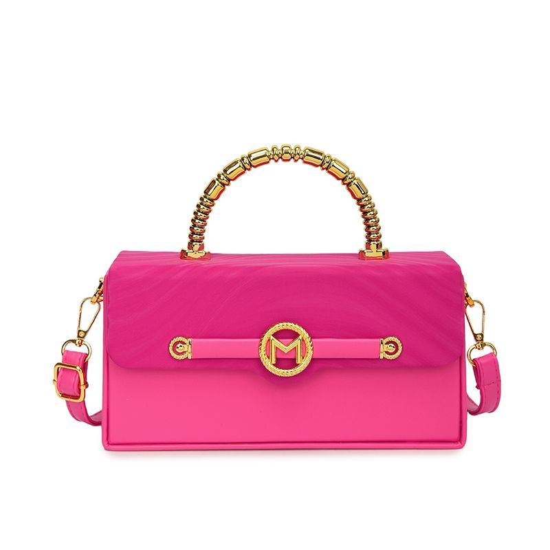 Colorful Structured Mini Square Crossbody Bag