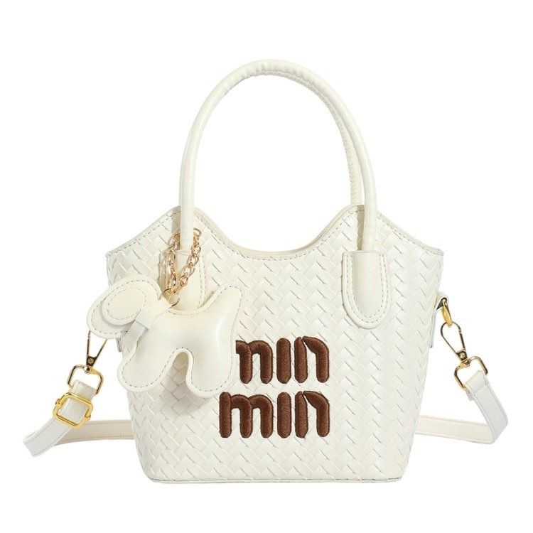 Mini Top-Handle Commuter Bucket Bag