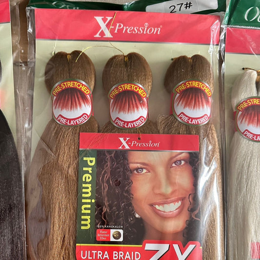 3X Pre-Stretched Braiding Hair, 225g - product view 2