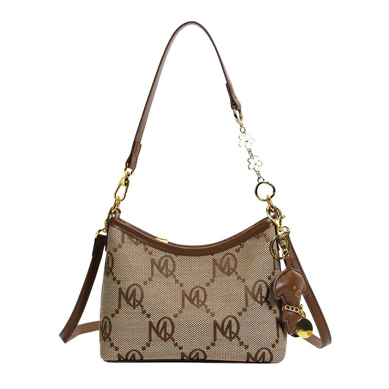 Retro Colorblock Commuter Underarm Bag