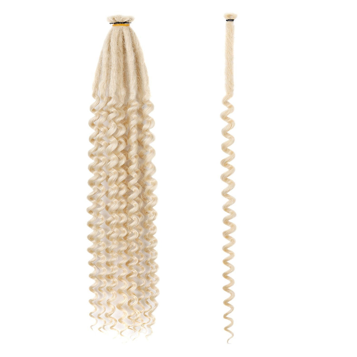 Curly-End Locs Crochet Hair, 24 Inch - product view 8
