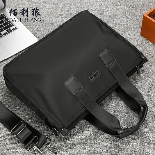 Men's Large-Capacity Oxford Business Briefcase