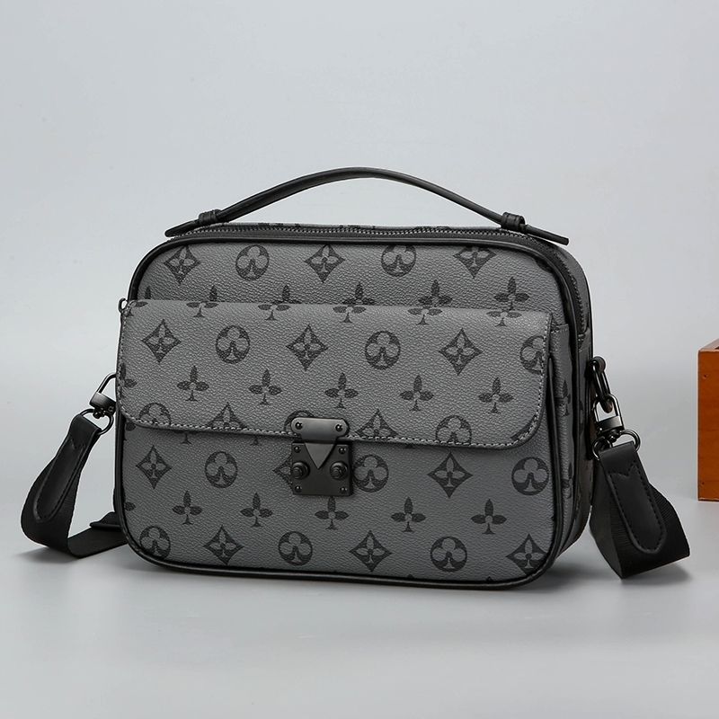 Men's Patterned Shoulder & Crossbody Bag
