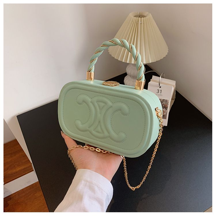 Classic Box-Style Cosmetic Crossbody Bag