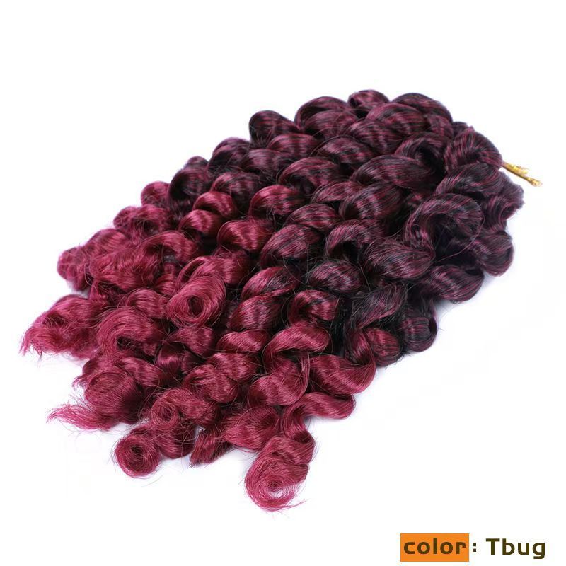 Wand Curl Crochet Hair, 8 Inch - product view 10