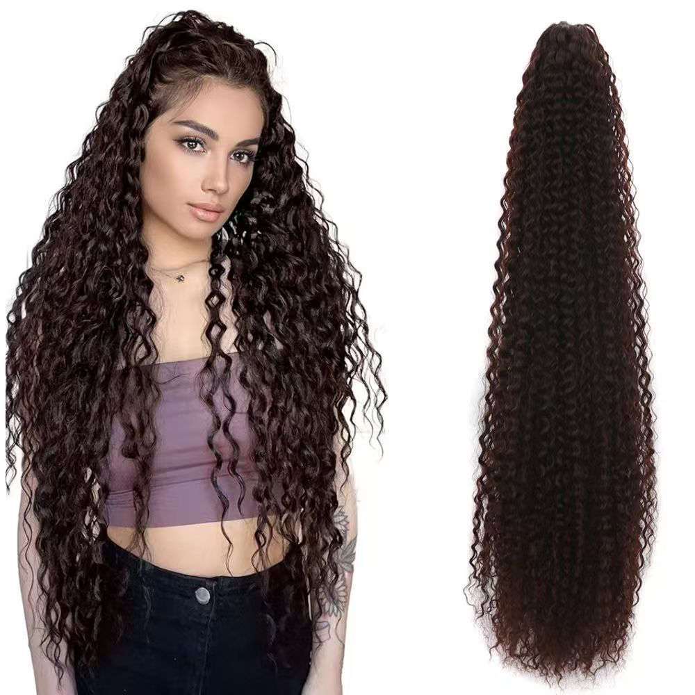 Deep Curly Claw-Clip Ponytail - product view 1