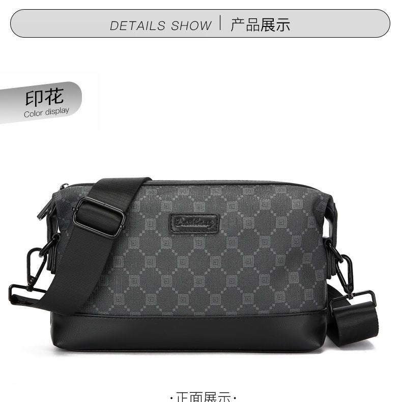 Men's Large-Capacity Oxford Shoulder & Crossbody Bag