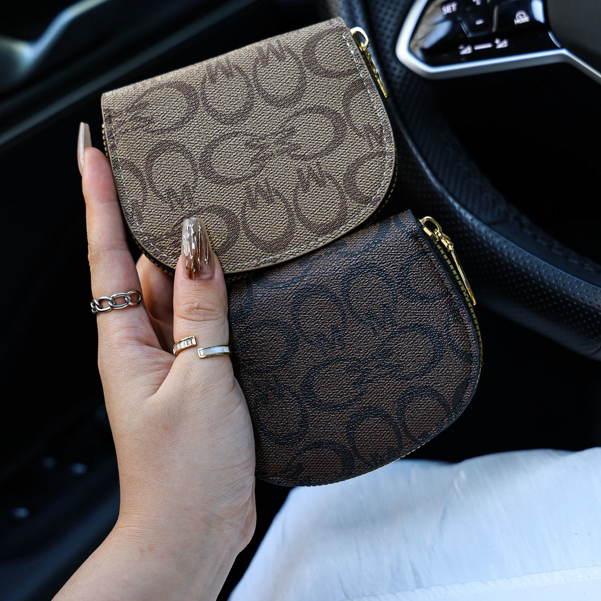 Printed Zip Coin Wallet - product view 3