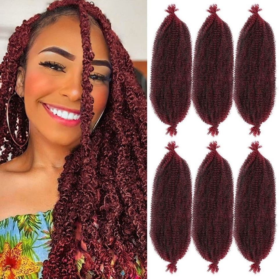 Spring Afro Twist Marley Hair, 24 Inch - product view 11