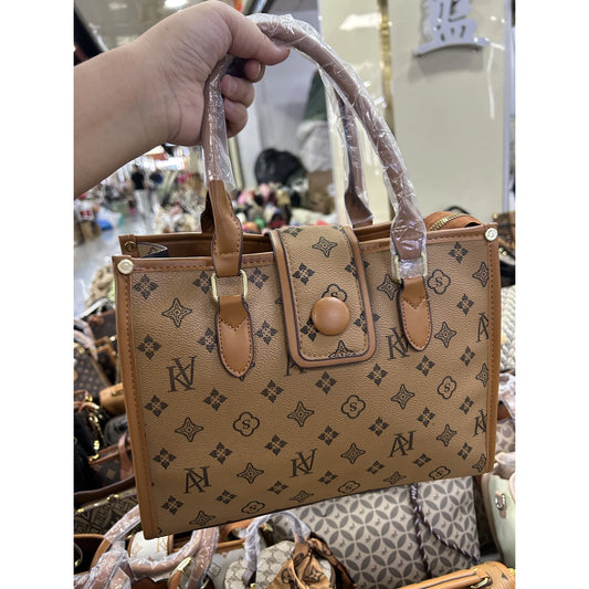 005 Large Structured Top-Handle Shopper