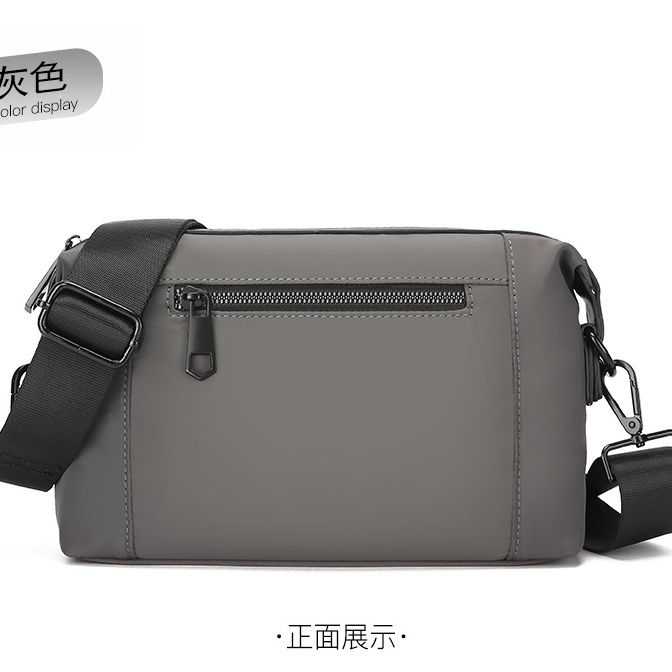 Men's Large-Capacity Oxford Shoulder & Crossbody Bag