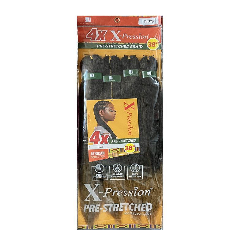4X Pre-Stretched Braiding Hair, 38 Inch, 250g - product view 14