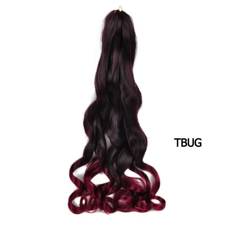 Spiral Curl Crochet Braids, 24 Inch - product view 13
