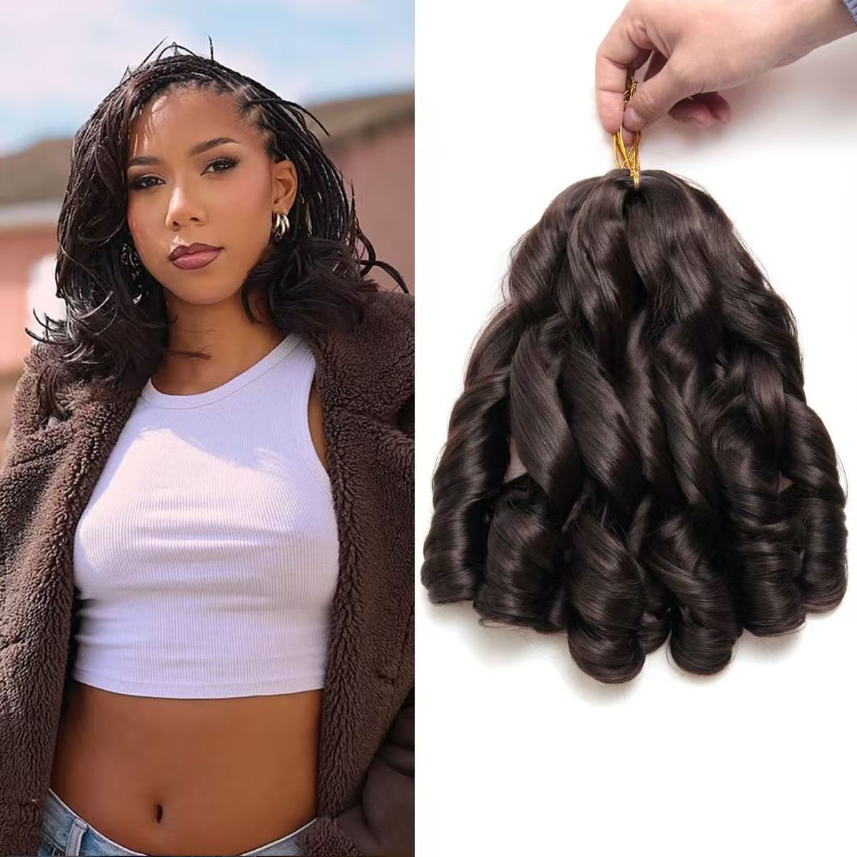 Spiral French Curl Hair, 12 Inch - product view 1