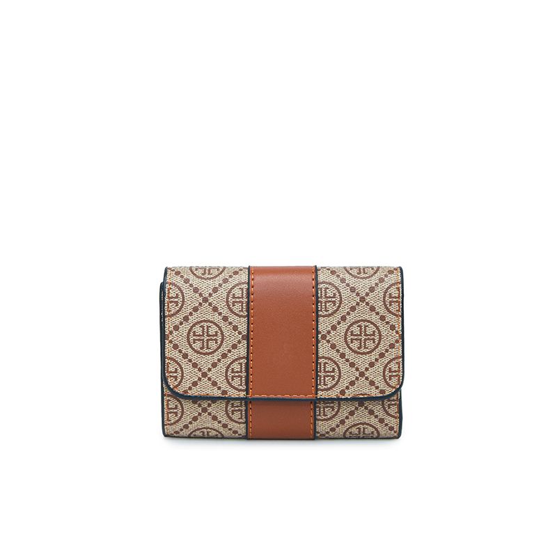 Geometric Wallet and Pouch Set - product view 4