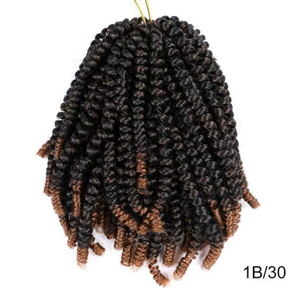 Spring Twist Kinky Curly Hair, 8 Inch - product view 4