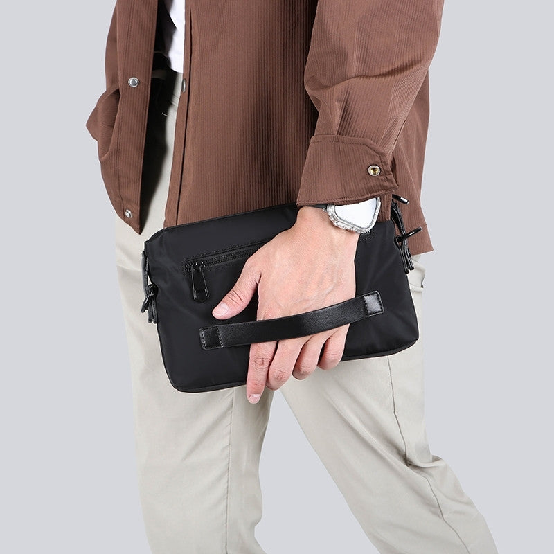 Men's Large-Capacity Oxford Shoulder & Crossbody Bag