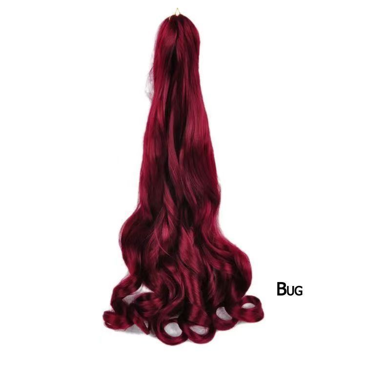 Spiral Curl Crochet Braids, 24 Inch - product view 9