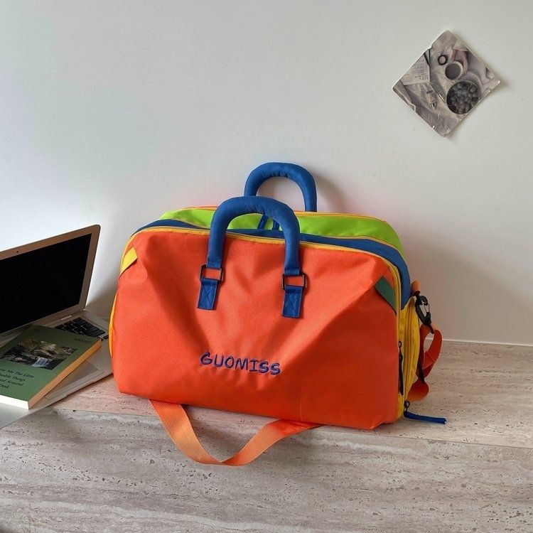 Colorful Large-Capacity Weekend & Gym Duffel