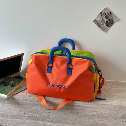 Colorful Large-Capacity Weekend & Gym Duffel
