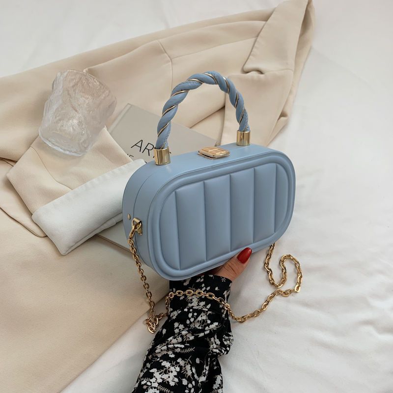Mini Cosmetic Box Bag With Chain Strap