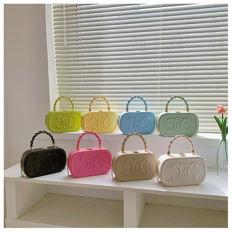 Classic Box-Style Cosmetic Crossbody Bag