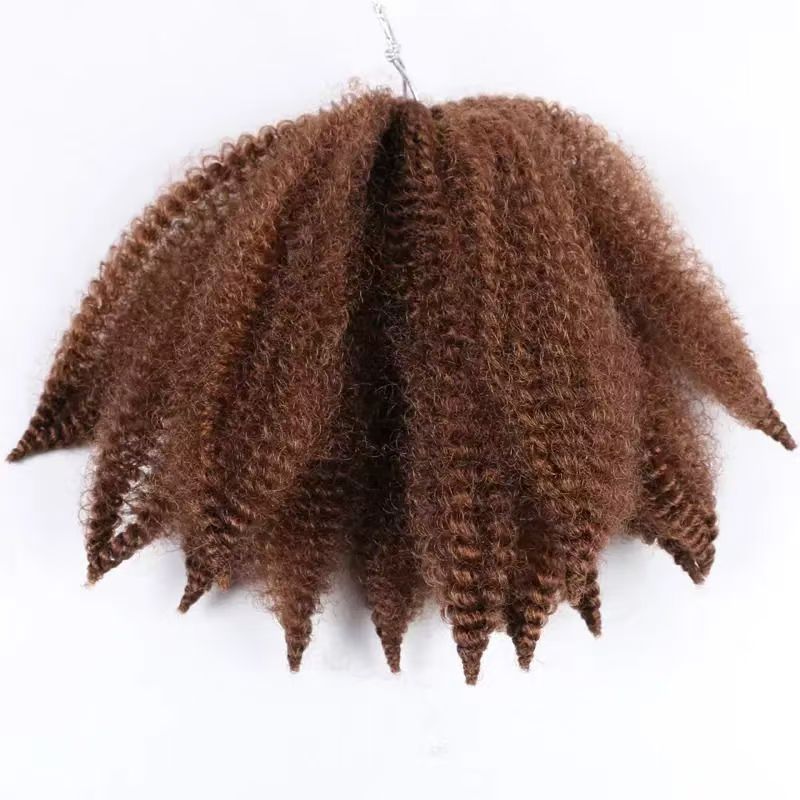 Afro Kinky Curly Marley Braids, 8 Inch - product view 6