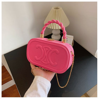 Classic Box-Style Cosmetic Crossbody Bag