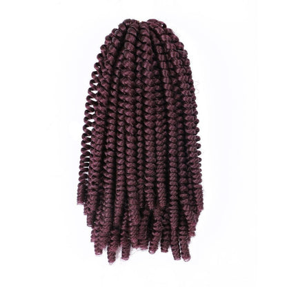 Spring Twist Crochet Hair, 8 Inch - product view 9