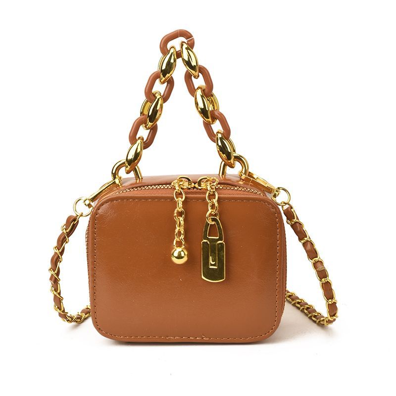 Girls' Mini Square Chain Crossbody Bag
