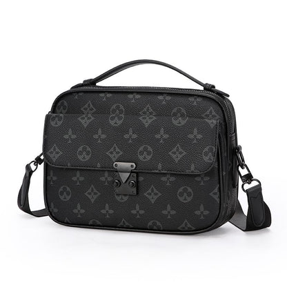 Men's Patterned Shoulder & Crossbody Bag