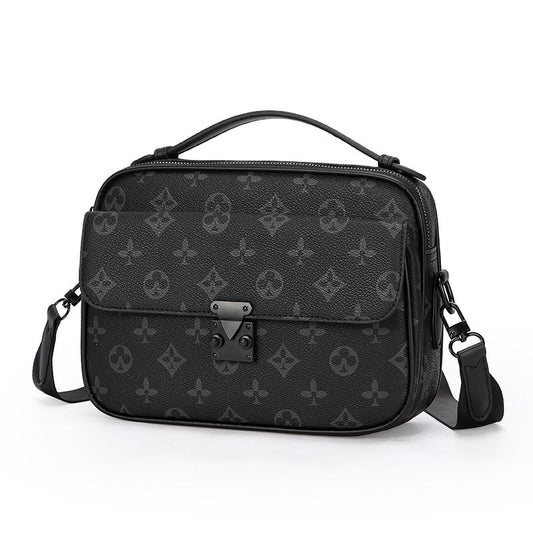 Men's Patterned Shoulder & Crossbody Bag
