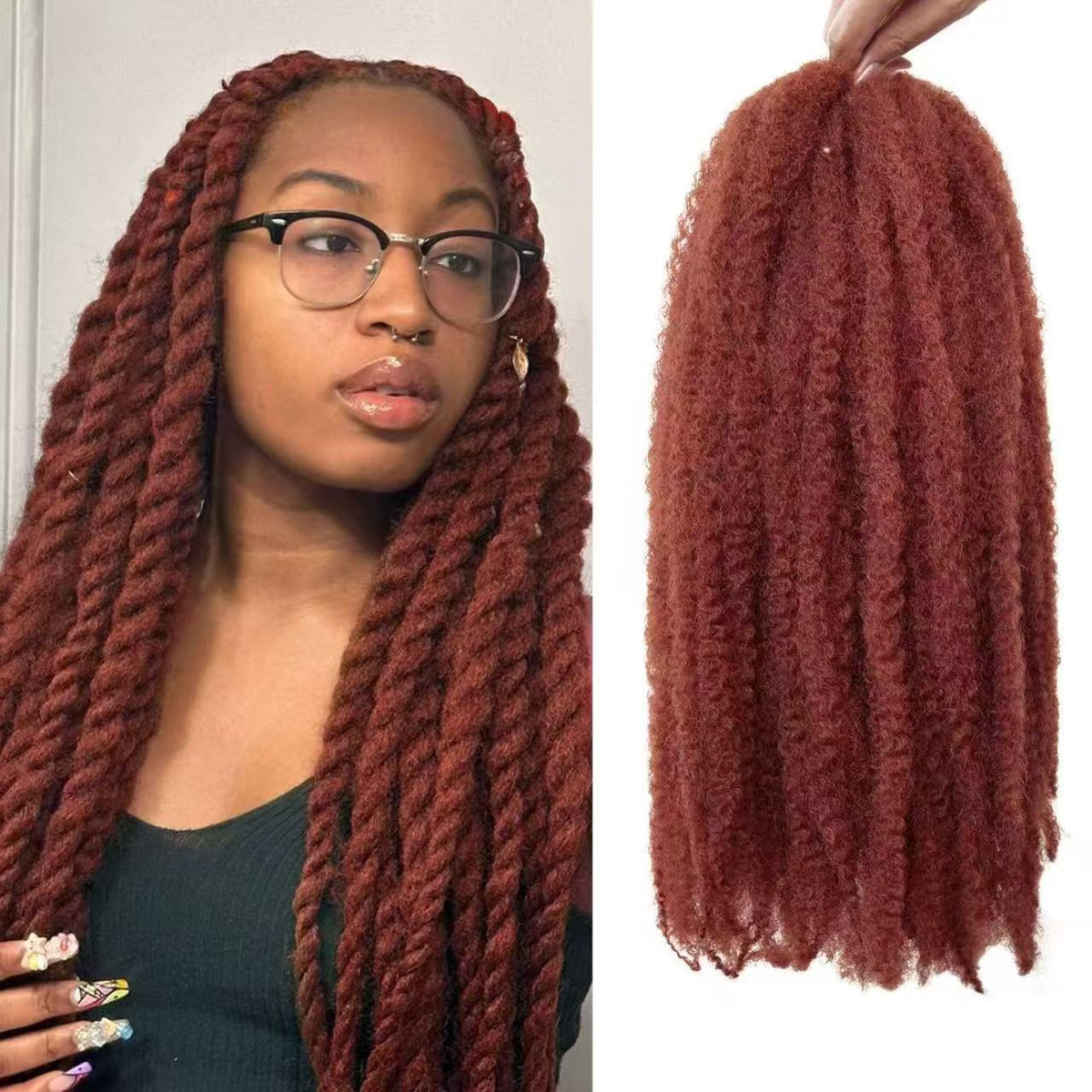 Marley Afro Twist Crochet Hair - product view 10
