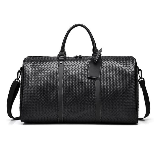 Large-Capacity Woven Travel Duffel Bag