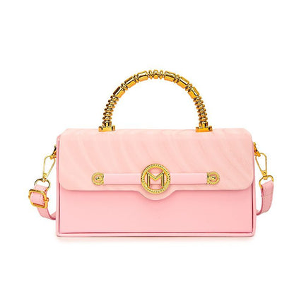 Colorful Structured Mini Square Crossbody Bag