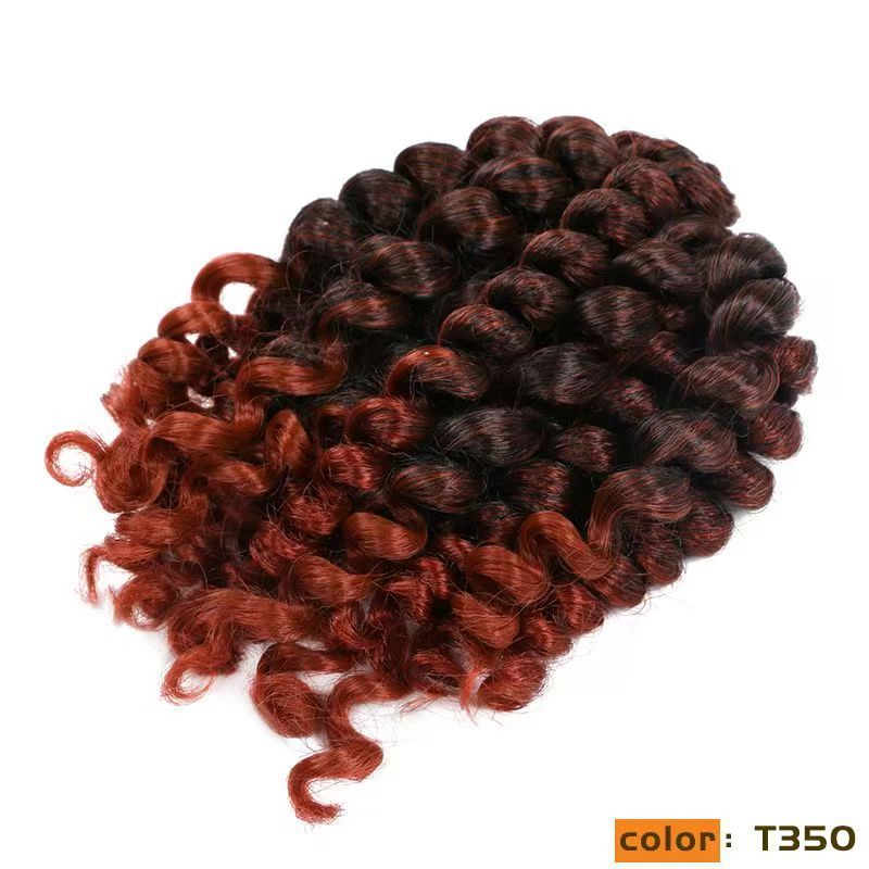 Wand Curl Crochet Hair, 8 Inch - product view 8