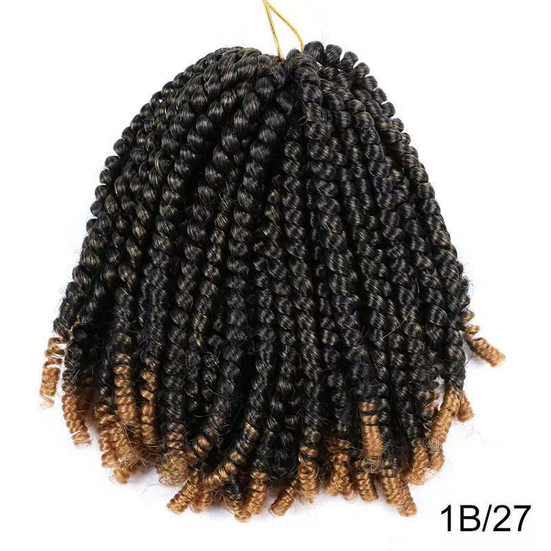 Spring Twist Kinky Curly Hair, 8 Inch - product view 3