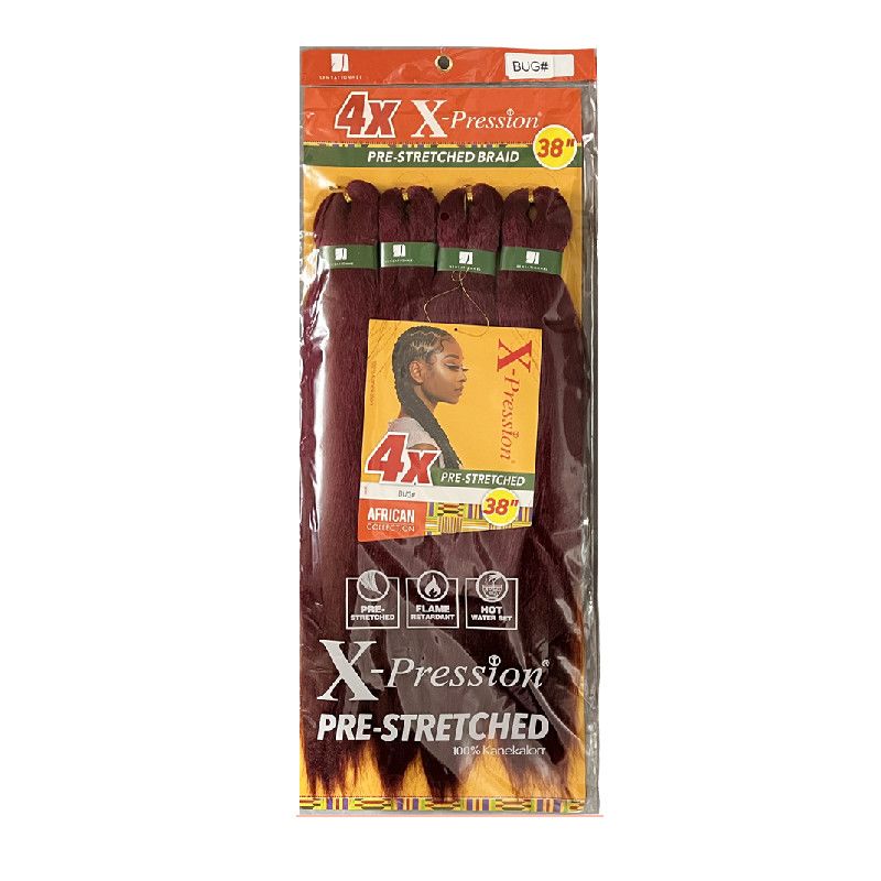4X Pre-Stretched Braiding Hair, 38 Inch, 250g - product view 8