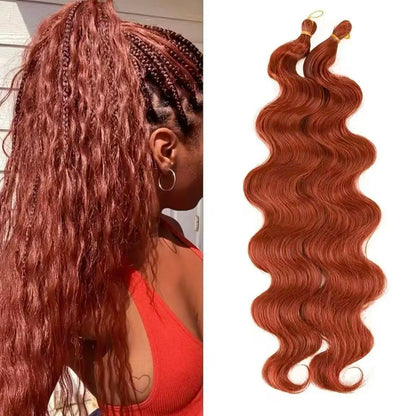 Body Wave Crochet Hair, 24 Inch - product view 4