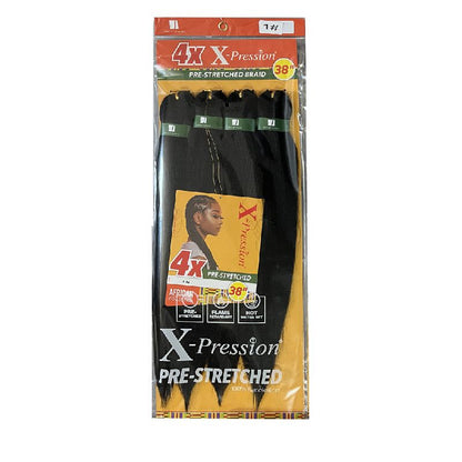 4X Pre-Stretched Braiding Hair, 38 Inch, 250g - product view 9