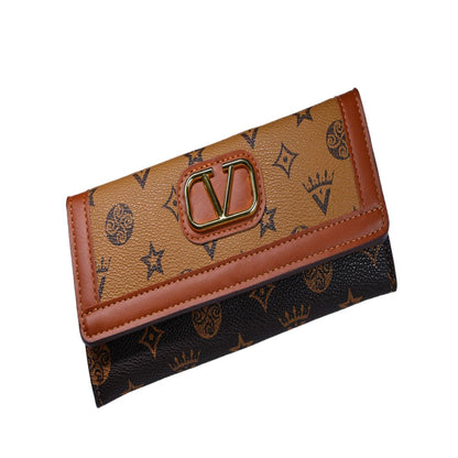 Colorblock Long Wallet - product view 1
