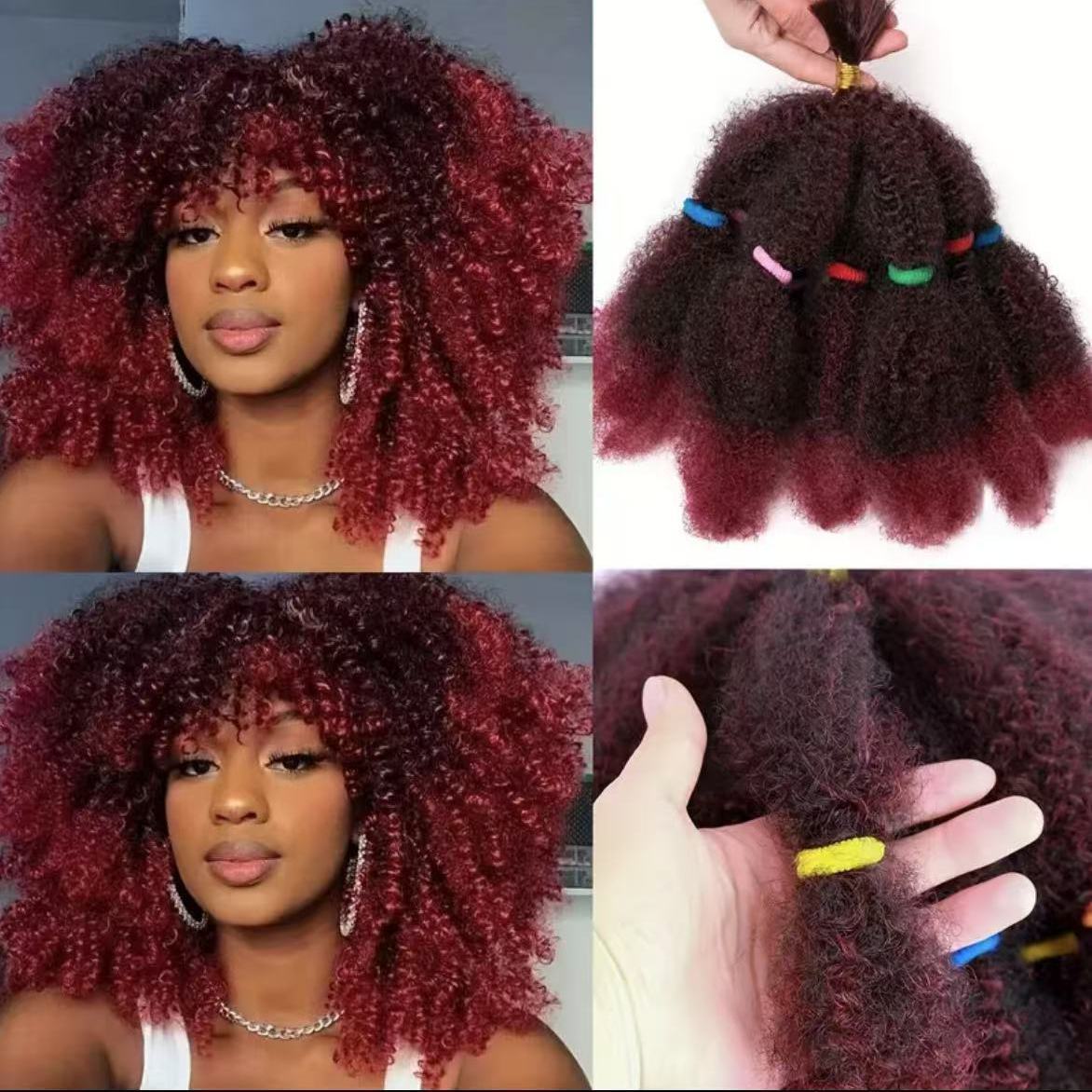 Afro Kinky Marley Braids, 12 Inch - product view 1