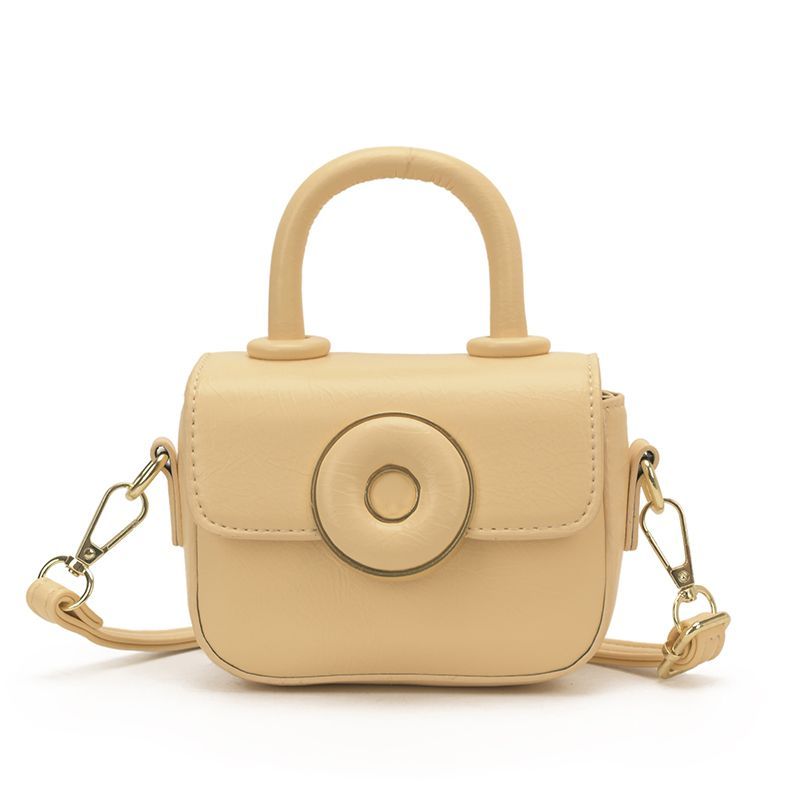 Girls' Candy-Color Saddle Crossbody Bag