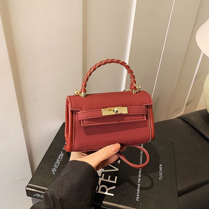 Girls' Mini Top-Handle Coin Handbag