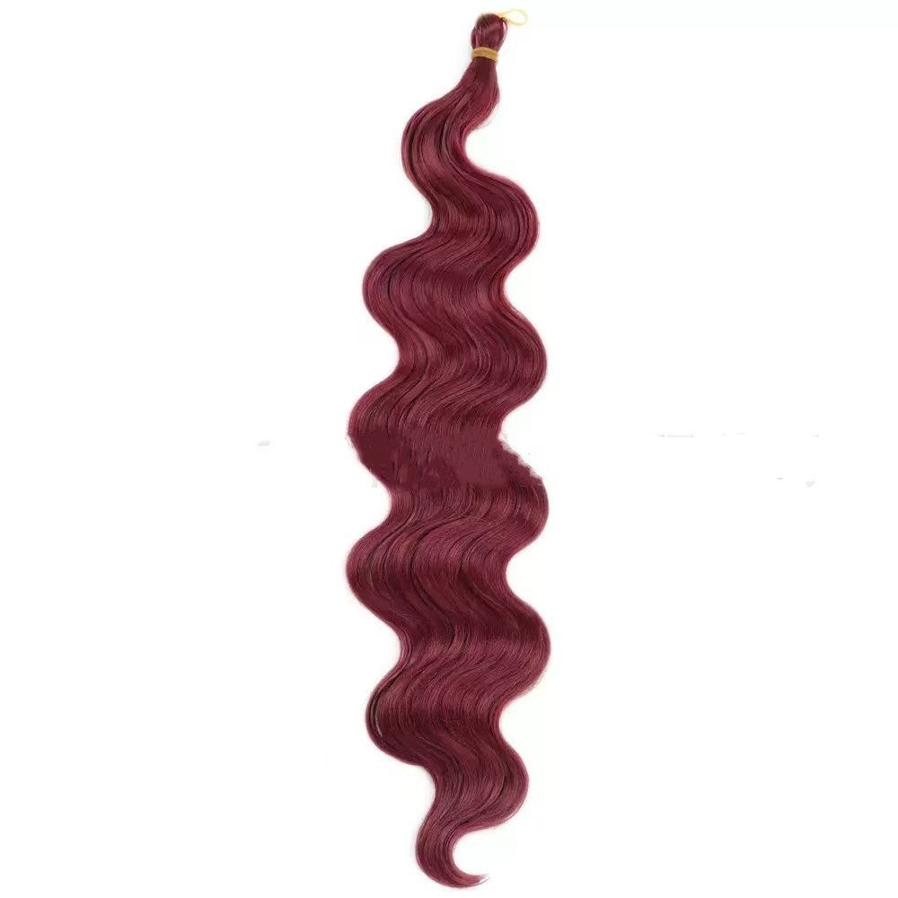 Boho Water Wave Braiding Hair, 24 Inch - product view 10