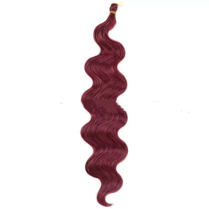 Boho Water Wave Braiding Hair, 24 Inch - product view 10