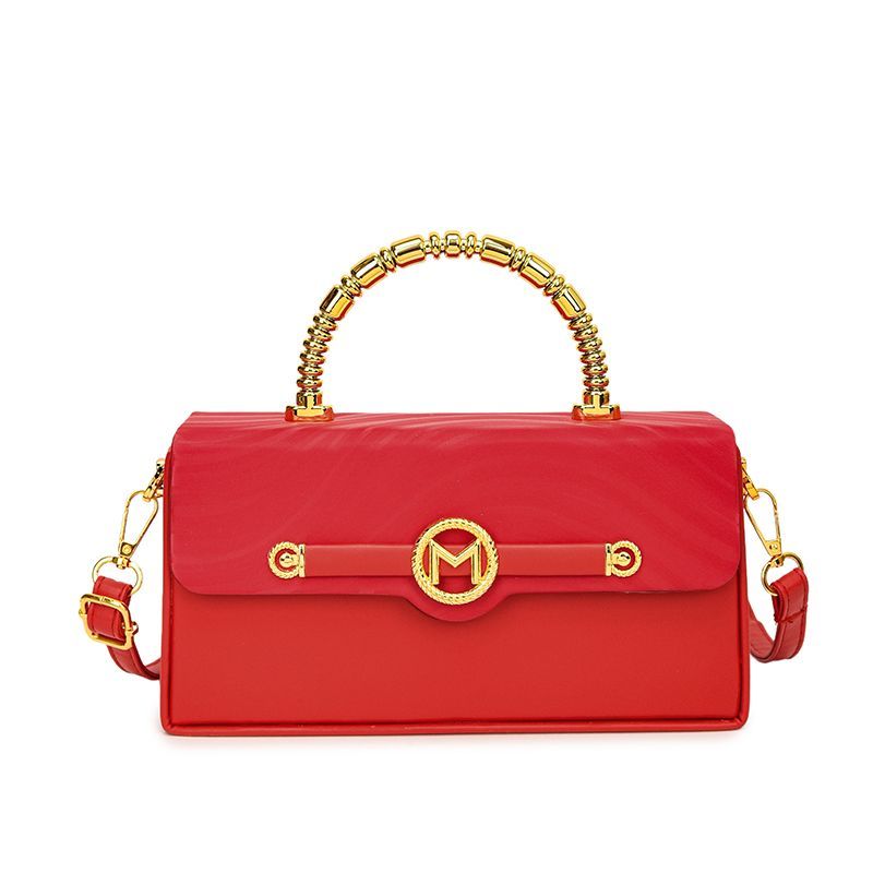 Colorful Structured Mini Square Crossbody Bag