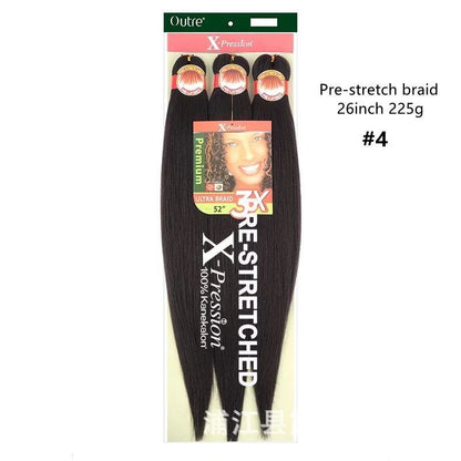 3X Pre-Stretched Braiding Hair, 225g - product view 3