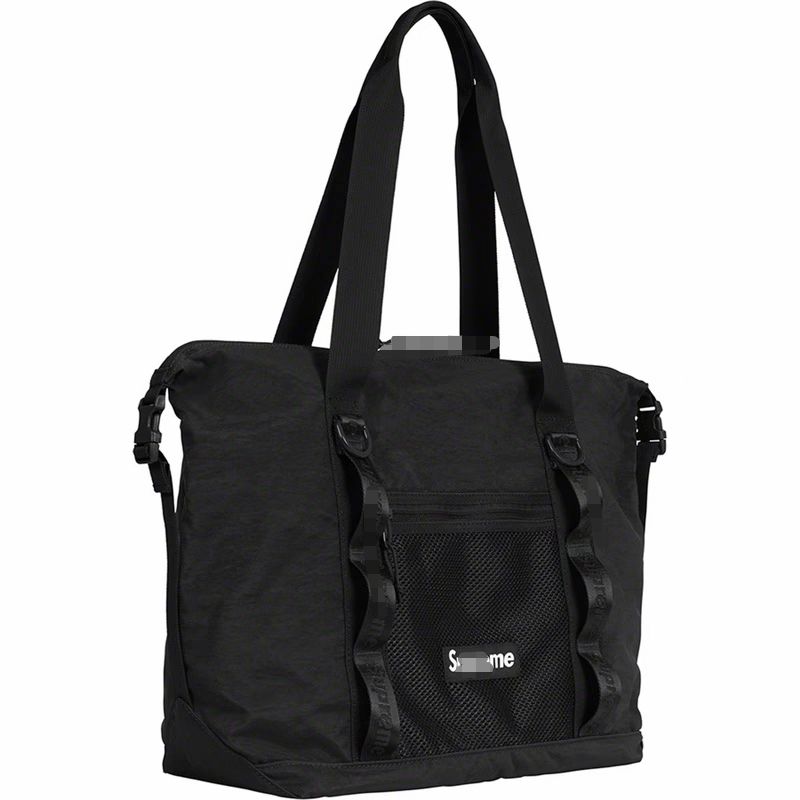 Unisex Solid-Color Nylon Shoulder Tote